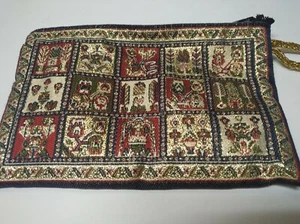 Turkish Coin Purse with Oriental Capet Design 6  x 4 inches - Bild 1 von 2