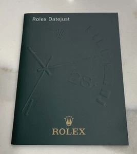 Original Rolex Datejust Booklet Manual 2000s English 16200 116234 16233 CLEAN - Picture 1 of 3