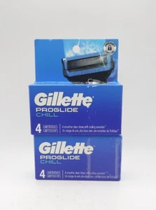 Gillette Proglide Chill 8 Cartridges Brand New Sealed - Picture 1 of 3