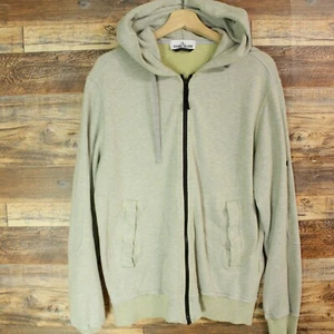 Stone Island Hoodie Gr. XL Herren Full Zip Grau Farbe Baumwolle Sweatshirt - Bild 1 von 11
