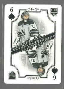 2019-20 O-Pee-Chee Playing Cards #6S Jonathan Quick (ref 70205) - Picture 1 of 1
