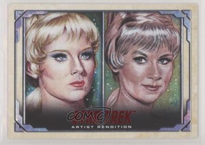 2021 The Women of Star Trek: Art & Images Red 4/50 Yeoman Rand Janice #AR5 0s3