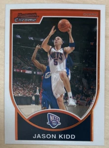 JASON KIDD - 2007-08 Bowman Chrome #55 - NEW JERSY NETS - Picture 1 of 2