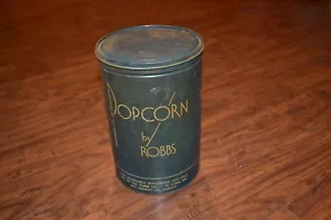 E19- Vintage Rare Popcorn by Robbs Tin - Bild 1 von 7