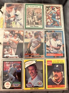 36 Kirk Gibson Cards - Picture 1 of 4