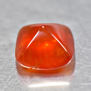 4.00Ct Sugarloaf Cab, First-class Sparkles Unheated Spessartite Garnet _Namibia - Picture 1 of 1
