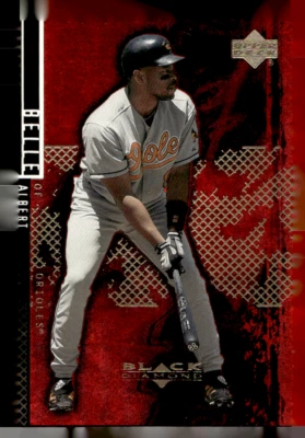 2001 Upper Deck Black Diamond #19 Albert Belle Orioles  - Image 1 of 2
