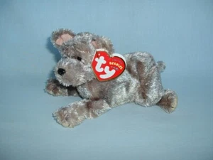 TY BEANIE BABYS 7 Zoll CUTESY DER WELPE HUND weiches Plüschtier mit Etikett (BABY/2003) - Bild 1 von 2