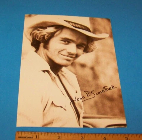John Schneider Signed Photo 1983 (5" x 7") Dukes Of Hazzard Cover