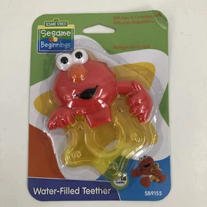 Sesame Street Beginnings Elmo Water-Filled Teether 0 to 18 Months BPA Free HG18 - Picture 1 of 4