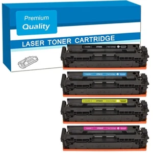 4 Toner Cartridge 203X / 203A Fits For HP M254dw MFPM281fdw CF540X - Picture 1 of 5