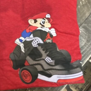 Jordan 4 Tshirt Mario Cart Men’s Size Large Brand New !!!! - Picture 1 of 9