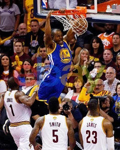 Foto de baloncesto de la NBA Andre Iguodala Dunking Action Golden State Warriors 8x10 - Imagen 1 de 1