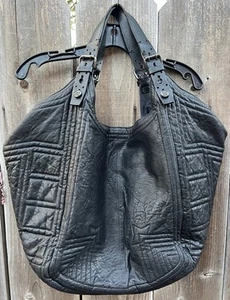 Givenchy Padded Stitch Sacca Hobo Leather Purse Bag (100% Authentic) Big Size - Picture 1 of 9