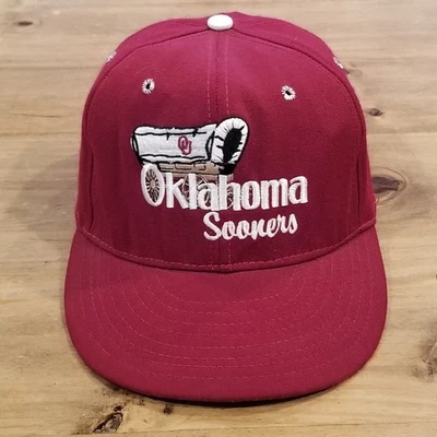 Sombrero goleta vintage Oklahoma Sooners OU años 90 Snapback hecho en EE. UU. Foto 1 de 4