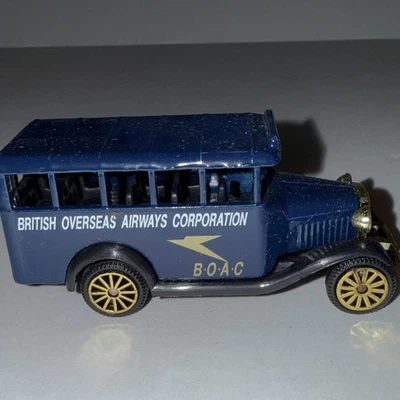 Model Bus Corgi Bedford British Airways In Box Mattel BOAC Great Britain - Image 1 of 4