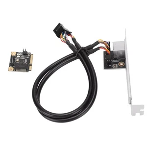 RTL8111H Mini PCI E Gigabit Ethernet Card 10/100/1000Mbps Free Drive RJ 45 - Picture 1 of 14