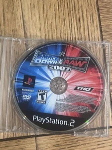 Smackdown Vs Raw 2007 (Sony PlayStation 2, 2006) PS2 Disc Only - Picture 1 of 2