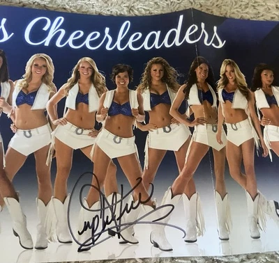 2013 Colts Cheerleader签名亲笔签名海报 — 第 1/4 张图片