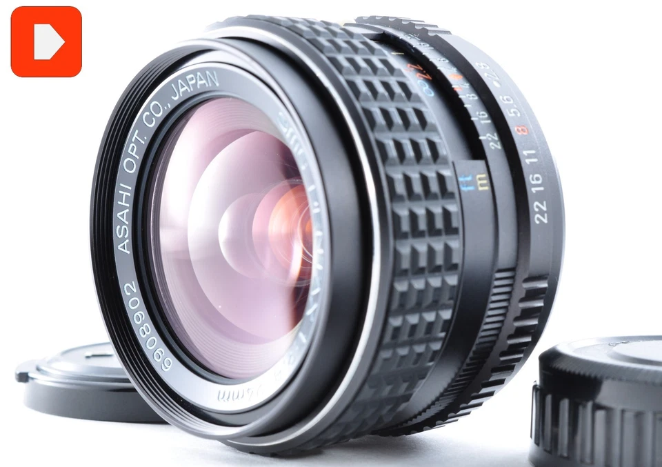 [Probado/Exc+5] Lente gran angular SMC Pentax 24 mm f/2,8 MF Pentax K Mount J... - Imagen 1 de 4