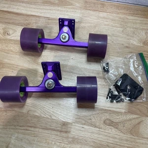 Orangutang Kegel Longboard Wheels On Caliber Trucks - Picture 1 of 13