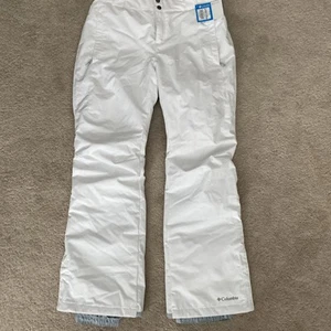 Columbia Women's Bugaboo II Pant, White, Medium x Regular - Picture 1 of 14