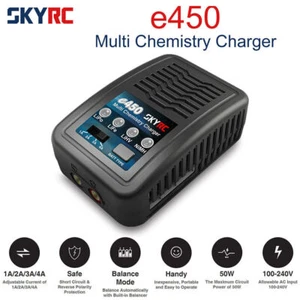 SKYRC e450 50W 4A Multi Charger for 2-4S LiPo / LiFe / LiHV 6-8S NiMH Battery - Picture 1 of 15