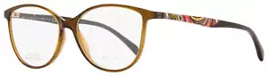 Emilio Pucci Oval Eyeglasses EP5008 048 Brown 54mm 5008 - Picture 1 of 2