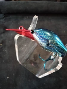 Rare Vintage Luhr Jensen Rapela #35 HOT SHOT 3 Color Scale fishing lure Rattles - Picture 1 of 8