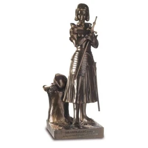 Giovanna d'Orléans con spada color bronzo secondo Marie Christine d'Orléans - Foto 1 di 1