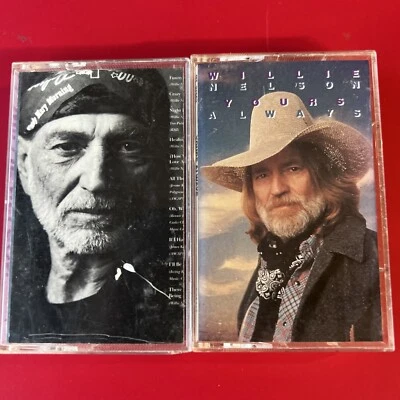 Willie Nelson Cassette Tapes Lot of 2 Yours Always Healing Hands of Time — 第 1/4 张图片