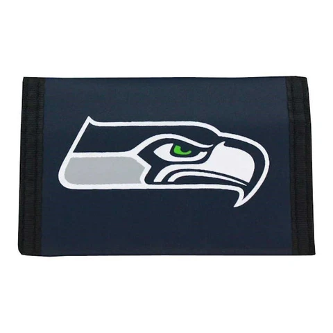 Rico NFL Seattle Seahawks Nylon Trifold Wallet Cover