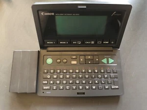 rare ancienne calculator CANON INTELLIGENT DICTIONARY MD-9000 vintage collection - Photo 1/7