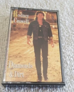 Rodney Crowell – Diamonds & Dirt / CBS Records – CT44076 / Cassette 1988 - Picture 1 of 4