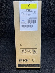 Genuine Epson 902XL Yellow Ink Cartridge T902XL420 Date: December 2025 - Picture 1 of 3