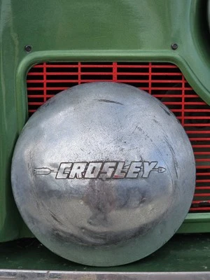 Оригинальные колпаки колес 1947 Crosley - хромированные - для колеса 12 дюймов - Изображение 1 из 4