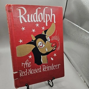 1939, "Rudolph the Red Nose Reindeer" by Robert L. May, 1st Edition 4th Print - Imagen 1 de 20
