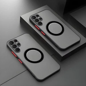 Magsafe Handy Schutz Hülle für Samsung Galaxy S23 S24 S25 + Ultra FE Cover Case - Bild 1 von 7
