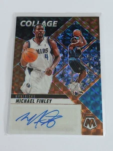 2024-25 Panini Mosaic Michael Finley */49 Collage Autograph Bronze #CAM-FIN Auto - Picture 1 of 2