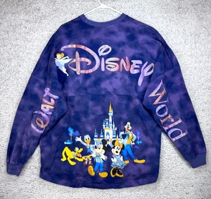 Walt Disney World Spirit Jersey 50th Anniversary Purple Tie Dye Adult Size XL - Picture 1 of 8