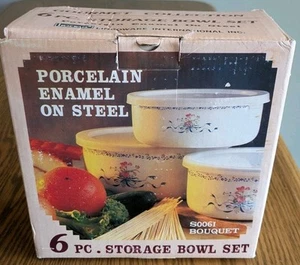 Vintage Lincolnware 3pc Mixing Bowl Set. Happy Geese. - Picture 1 of 8