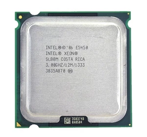 Intel Xeon E5450 3.00 GHz SLANQ Quad-Core 4 Threads 80 W LGA775 CPU Processor - Afbeelding 1 van 4