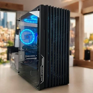 Gaming PC Desktop i7 E5 3.20GHz 256GB SSD UP 32GB 1TB RTX 3050 6GB WIFI 6 WIN 11 - Picture 1 of 9