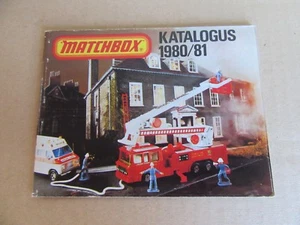 523G Matchbox Catalogue 1980/81 Of 80 Pages 13,6 X 10,6 CM Market Dutch - Picture 1 of 8