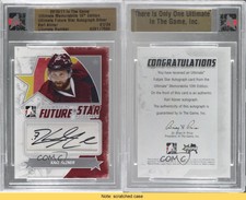 2010-11 ITG Ultimate Memorabilia 10th Edition Silver /24 Karl Alzner Auto