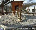 Stelzenhaus Spielkombination Spielhaus auf Stelzen Balken ohne Netz die Holzidee