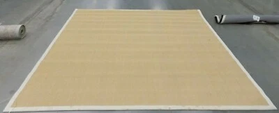 MAIZE / WHEAT 8' Square Binding Stain Rug, Reduced Price 1172577401 NF441K-8SQ - Image 1 of 4