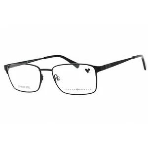 Joseph Abboud Men's Eyeglasses Black Metal Rectangular Full Rim Frame JA4068 001 - Picture 1 of 2