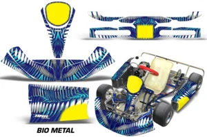 Go Kart Racing Graphics Kit Decal Sticker For KG Kid Baby Krypton BIOMETAL U - Picture 1 of 3