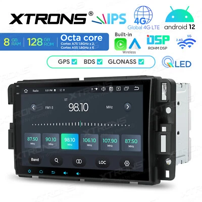 8" For Chevrolet/GMC Android 12 8-Core 8+128GB Car Play Stereo GPS Radio WiFi 4G - Image 1 of 4